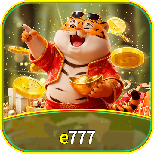 Imagem promocional da e777 mostrando a plataforma e suas vantagens